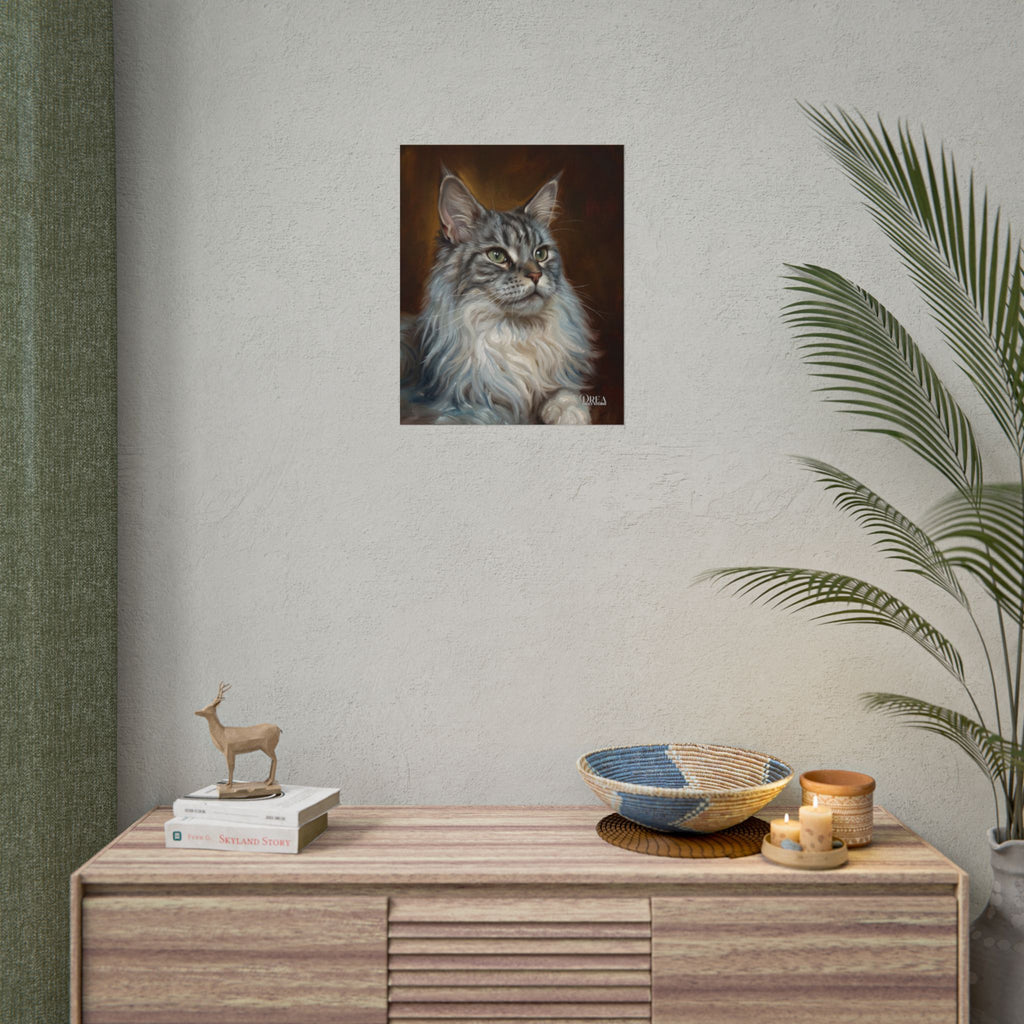 🐾 "Puddin'" — Rolled Poster